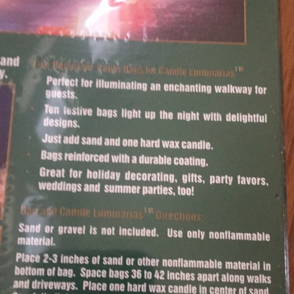 LUMINARIAS festive candle bags - Picture 7 of 7